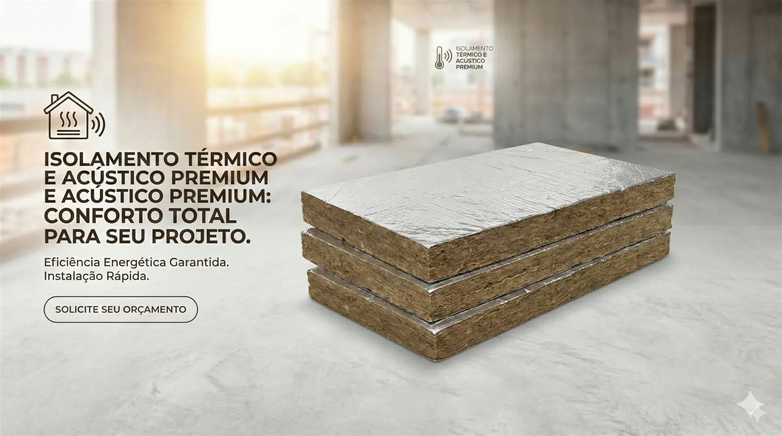 Painel aluminizada